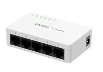 Ruijie Reyee RG-ES05G-L 5-Portlu 10/100/1000 Mbps Yönetilmeyen PoE Switch