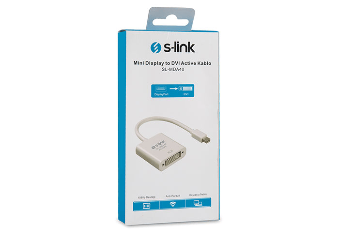 S-link SL-MDA40 Mini Display To Dvı Active Kablo