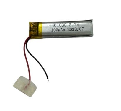 Sertec 401030 3.7V 100 MAh Li-Polymer Pil (Devreli/1.5A)