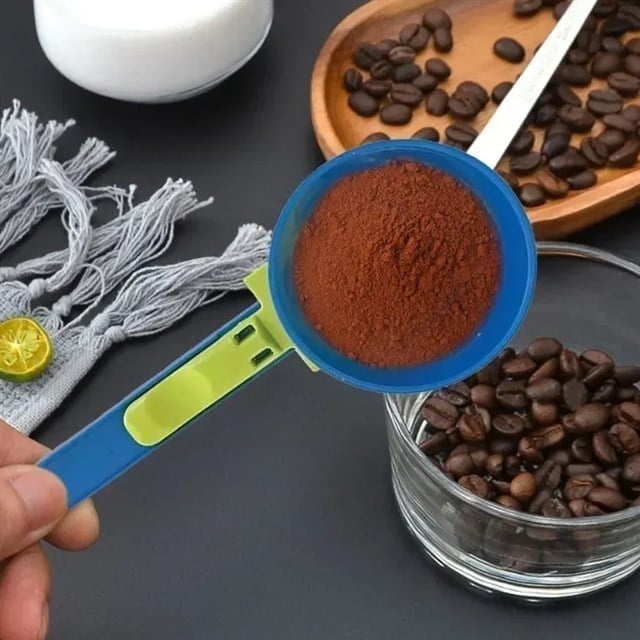 Sunup SN-29959 Kaydırmalı Ayarlı 2in1 Mutfak Ölçü Kaşığı