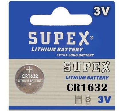 Supex CR-1632 3 Volt Para Pil
