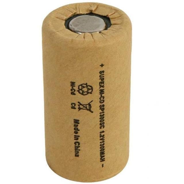 Supex SP1300-SC 1.2 Volt 1300 mAh Tekli Şarjlı Matkap Pili
