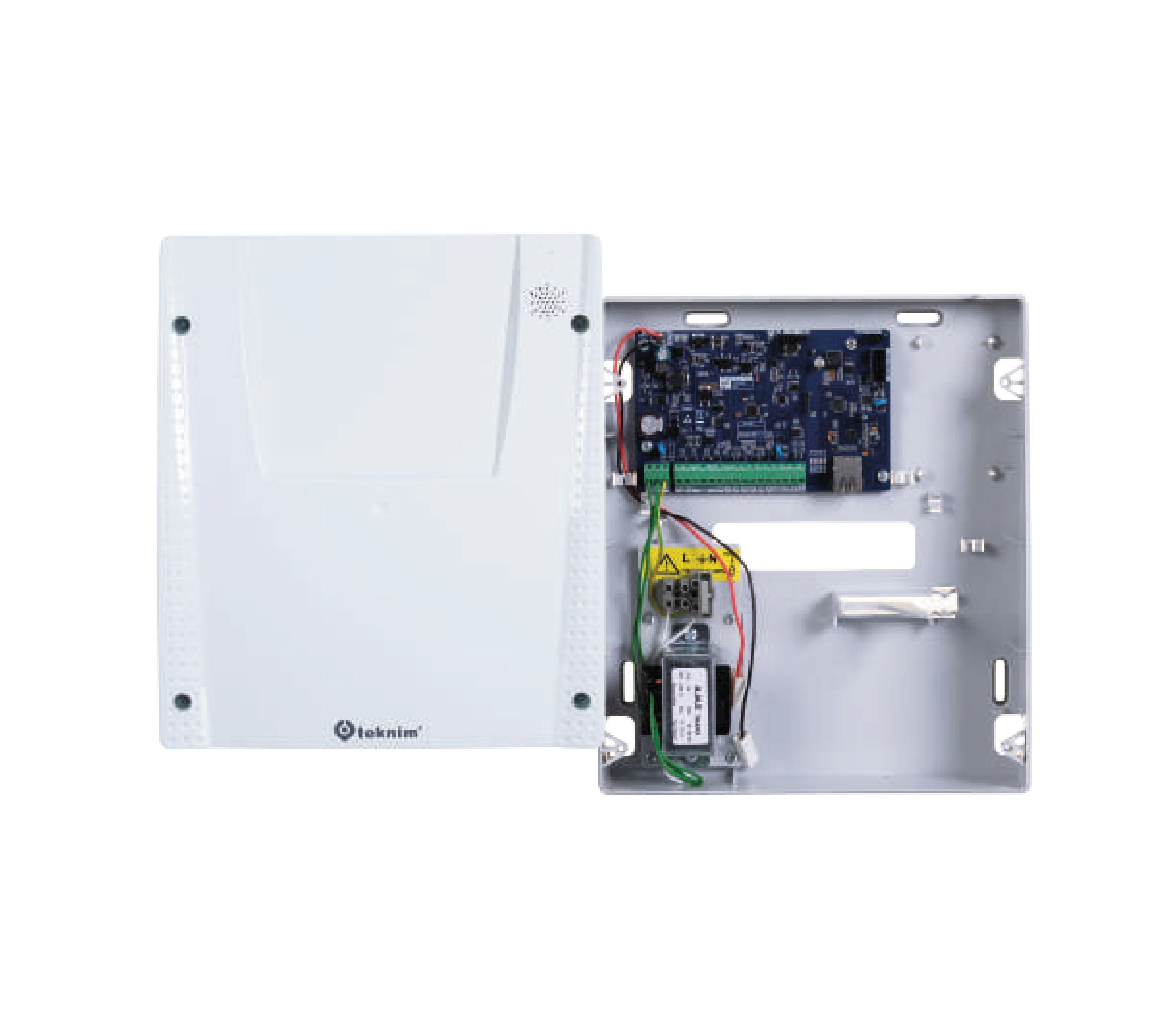 Teknim TSP-5334 Ethernet Alarm Paneli 4+4 Zonlu (Keypad Hariç)