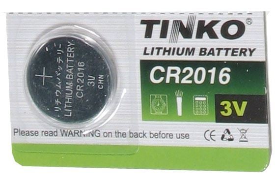 Tinko CR-2016 3 Volt Para Pil