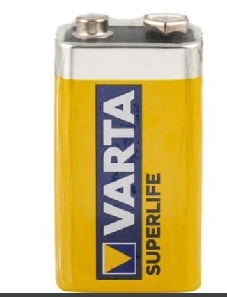Varta Heavy Duty 6F22 9 Volt Pil