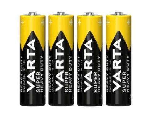 Varta Super Heavy Duty AA Kalem Pil - 4 Lü Paket Halinde