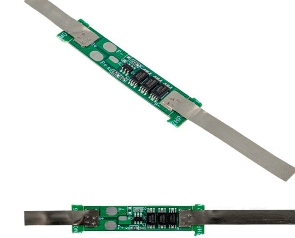 Weko BMS-24009 1S 6A 3.7V BMS Devresi Lityum Batarya Şarj Modülü (35x8.5x2mm)