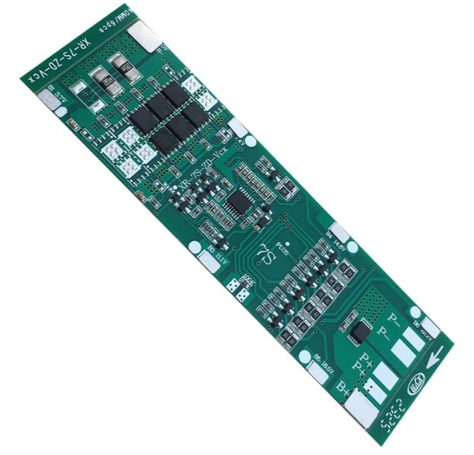 Weko BMS-7082 7S 15A BMS Devresi Lityum Batarya Şarj Modülü (108X34X2.7mm)