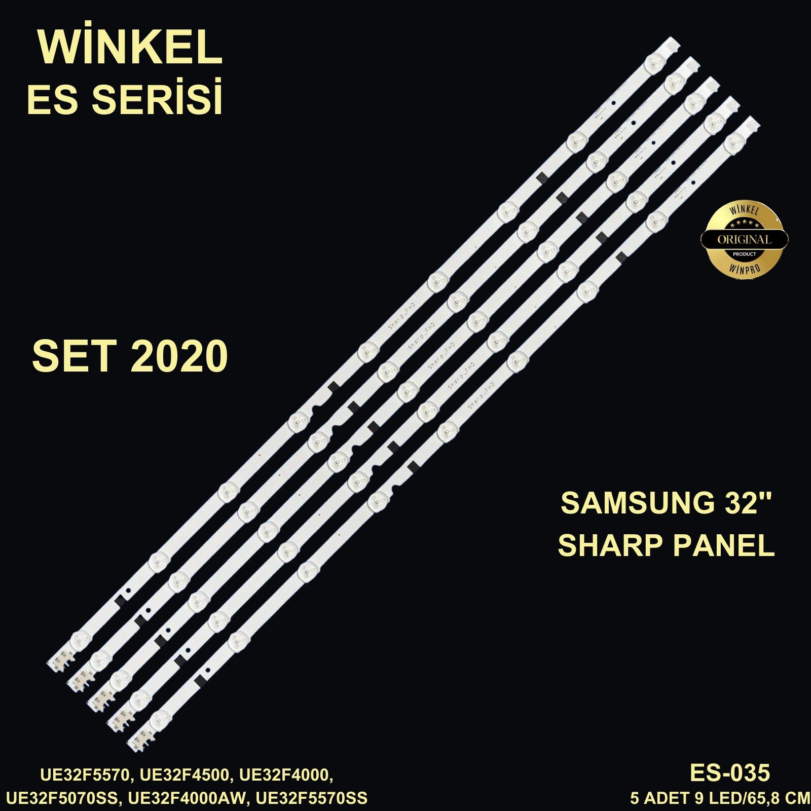Winkel SET-2020 (SHARP PANEL) Vestel Tv Bar Led Takımı