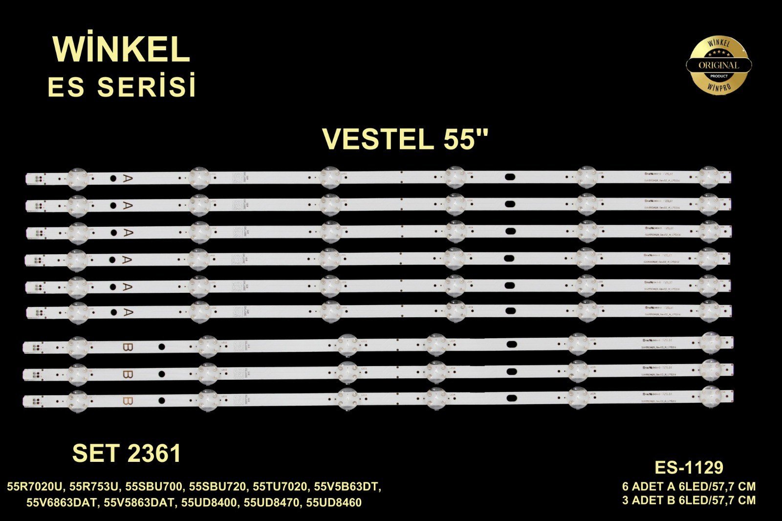 Winkel SET-2361 Vestel 55