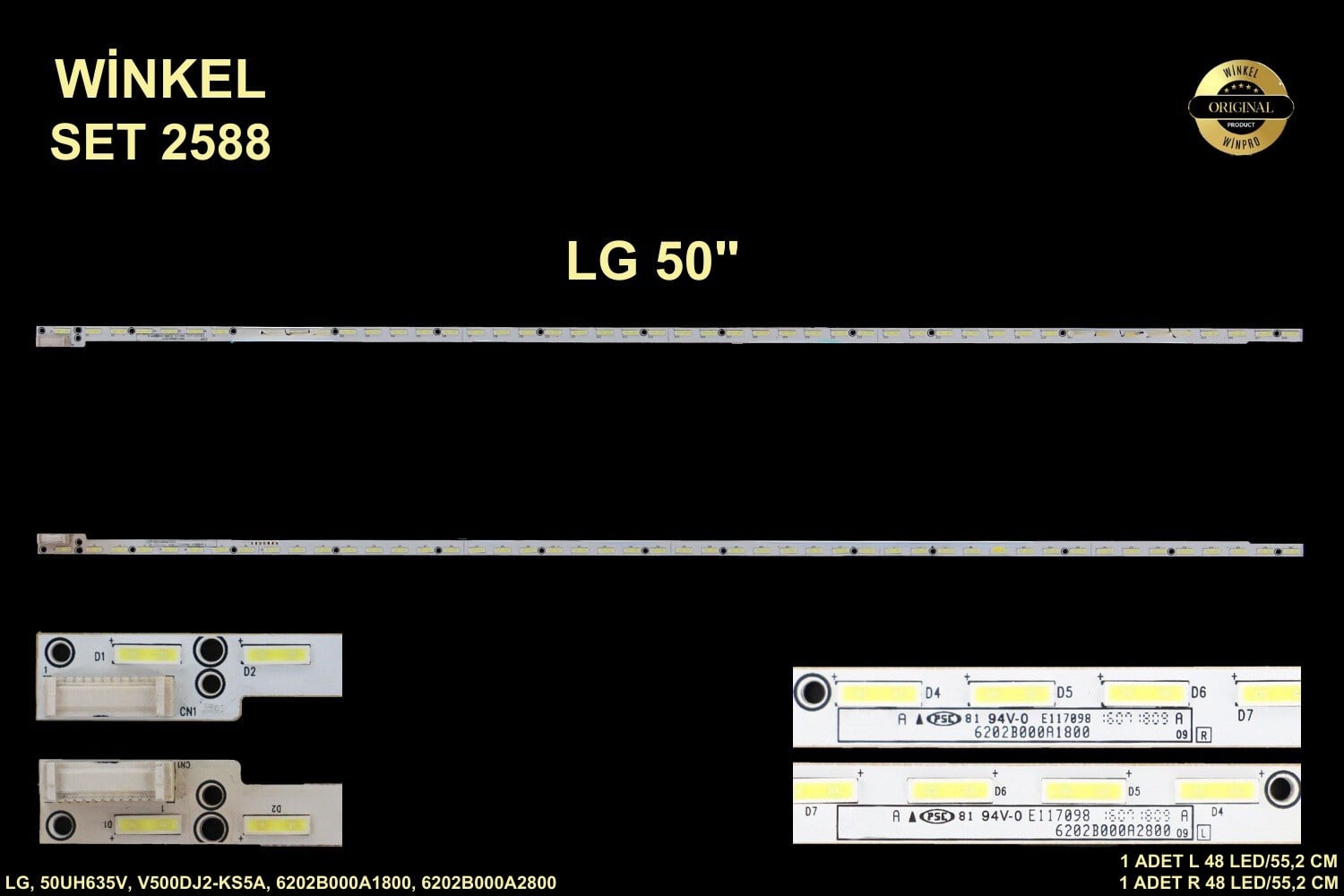 Winkel SET-2588 LG 50