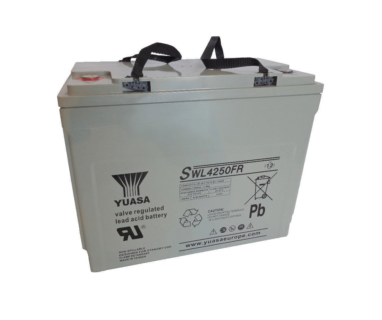 Yuasa  SWL4250FR model 12 Volt 150 Ah  Kuru Akü