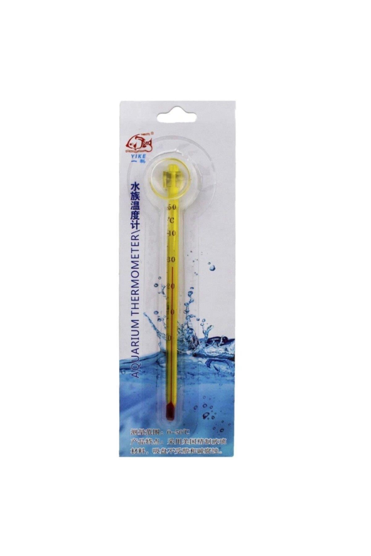 Akvaryum Için Cam Termometre Derece 15 cm