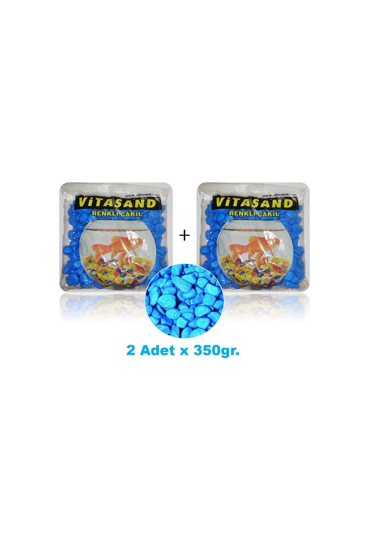 Çakıl Taşı Mavi 350 gram X 2 Paket