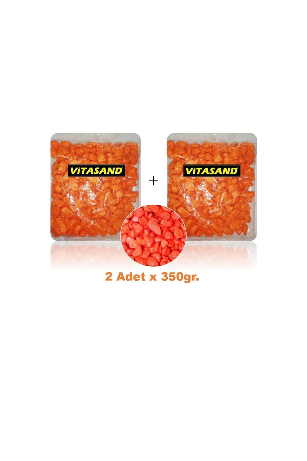 Çakıl Taşı Turuncu 350 gram X 2 Paket