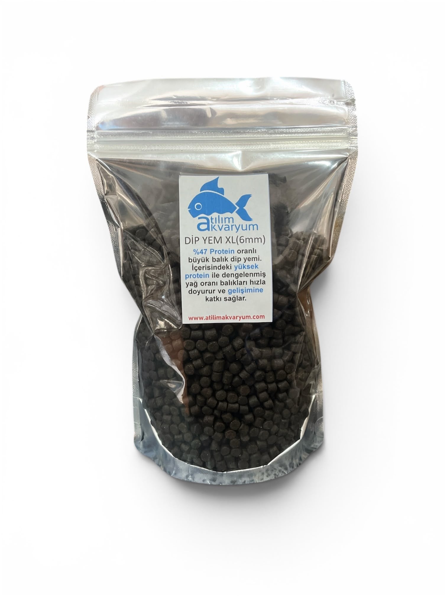 Proteinli Büyük Balık Dip Yemi 6mm 1 Kg