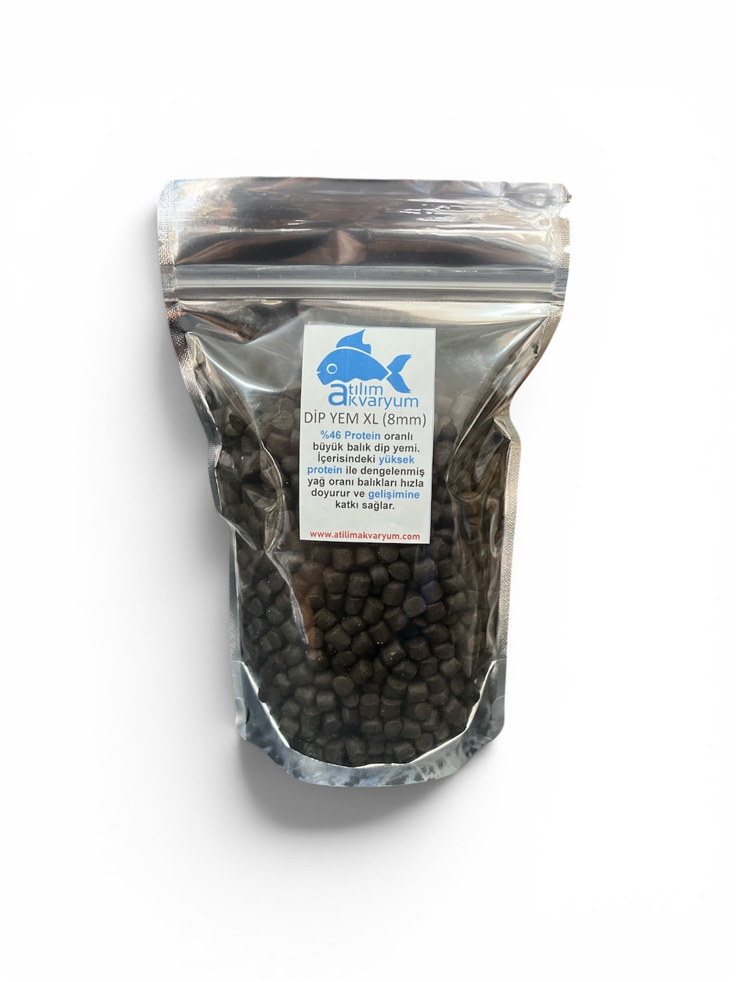 Proteinli Büyük Balık Dip Yemi 8mm 1 Kg