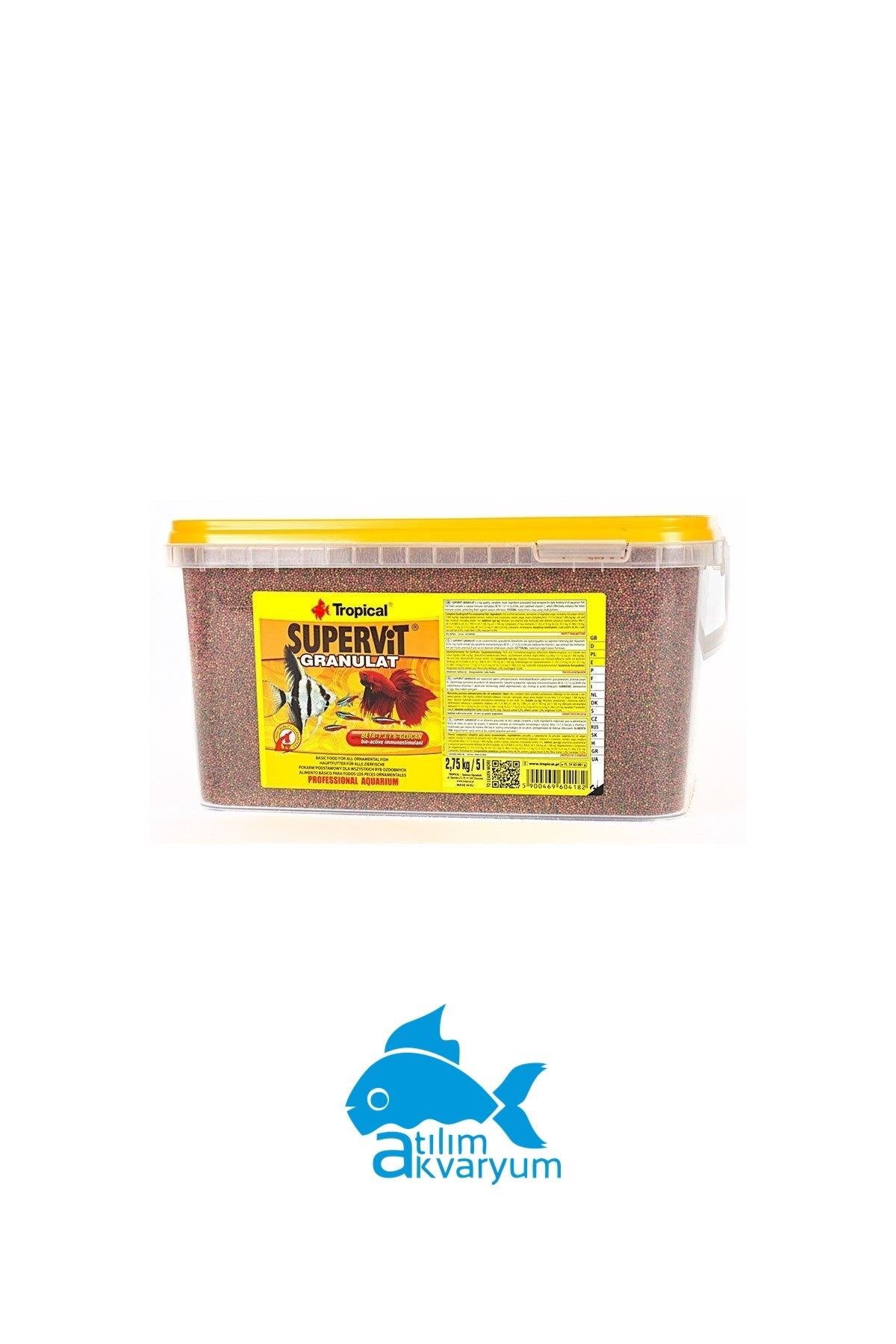 Supervit Granulat Balık Yemi 50 Gram