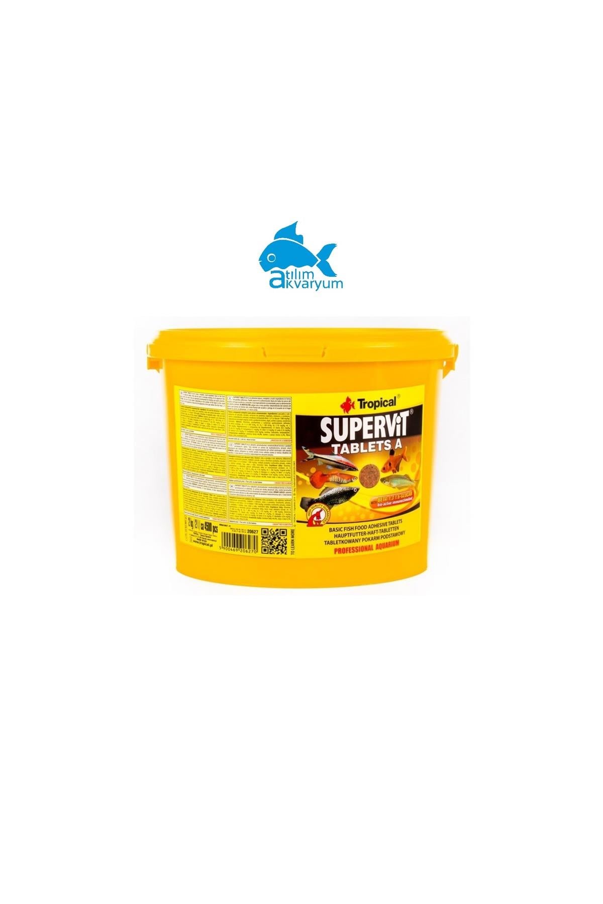 Supervit Tablets A 100 Adet 40 Gram Paket
