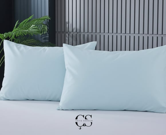 Yastık Kılıfı 50 x 70 cm - Mavi