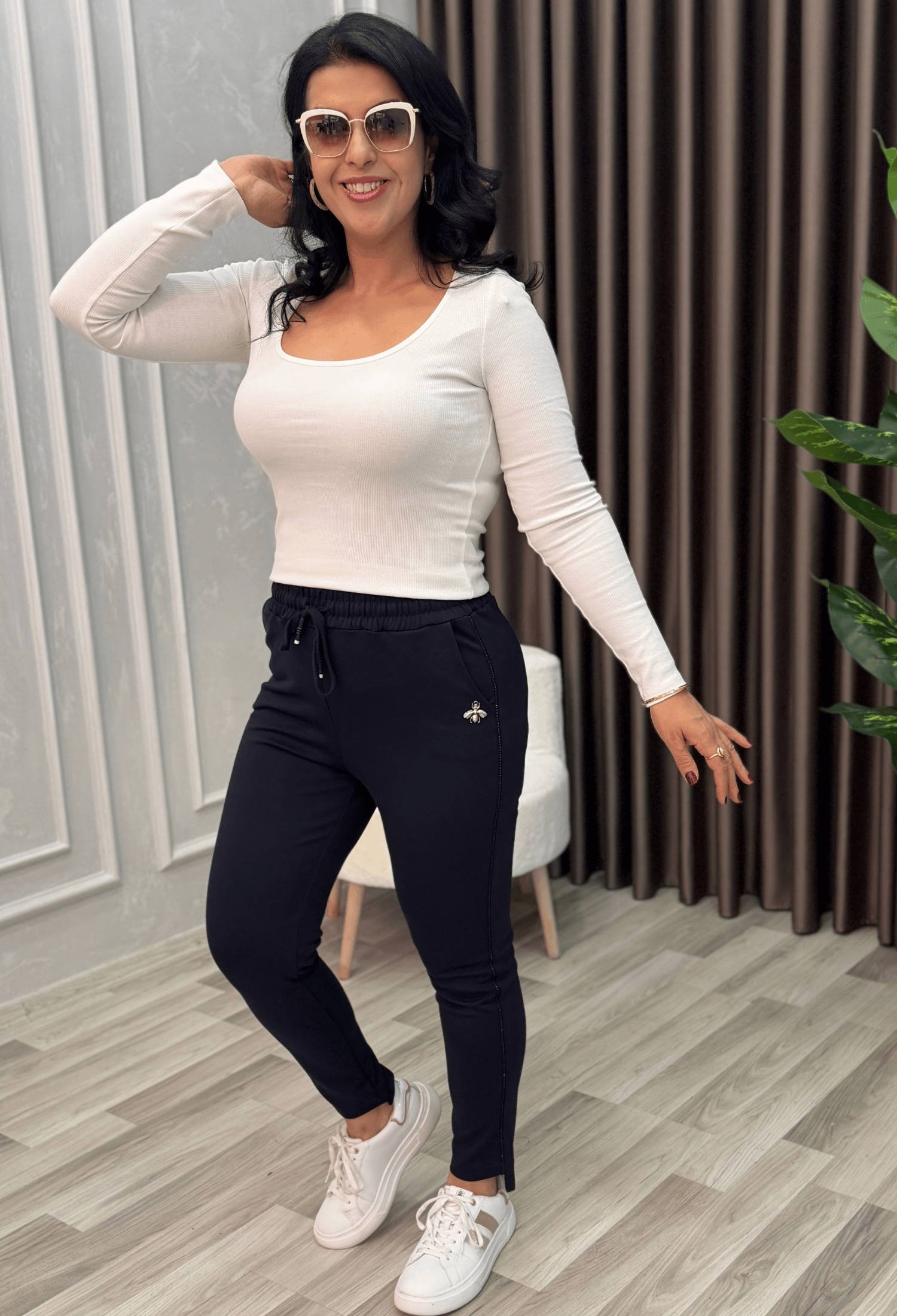 SOFT LINE PREMIUM ARILI PANTOLON LACİVERT