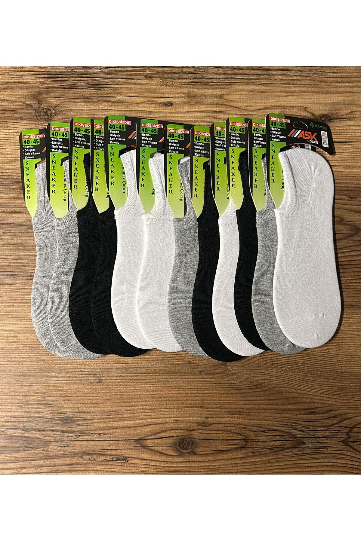 ERKEK BAMBU BABET 12'Lİ ÇORAP