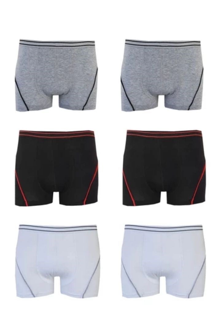 Tutku  Erkek Çocuk Elastan Boxer – Esnek Pamuklu Rahat Günlük İç Giyim TEC0133