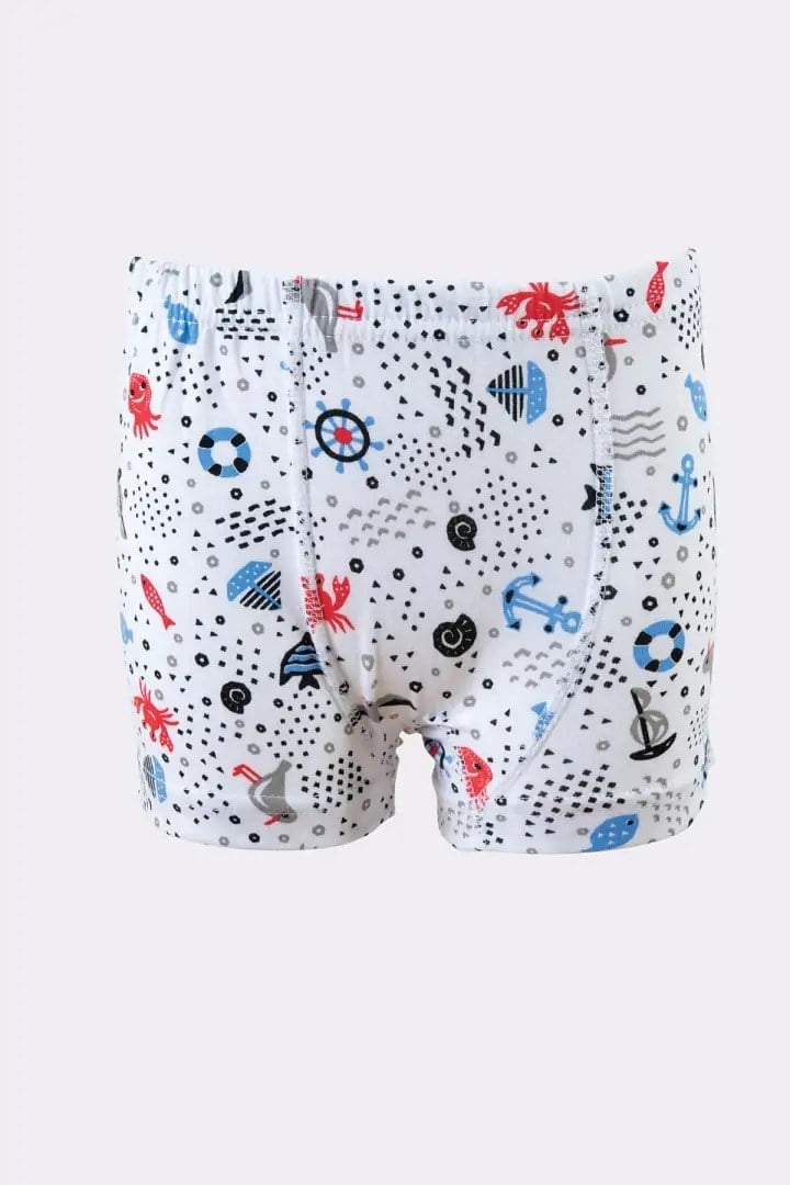 Tutku  Erkek Çocuk Elastan Empirme Boxer – Esnek ve Konforlu Günlük İç Giyim TEC0254
