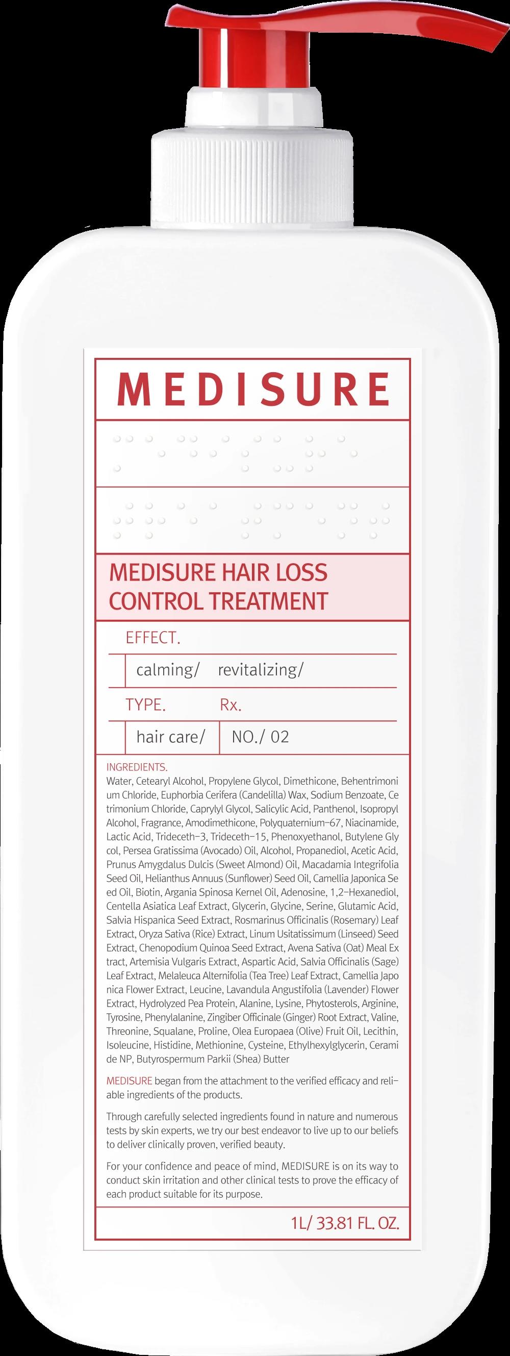 Medisure Hair Loss Control Treatment - Saç Dökülmesi Karşıtı Saç Bakım Kremi 1L