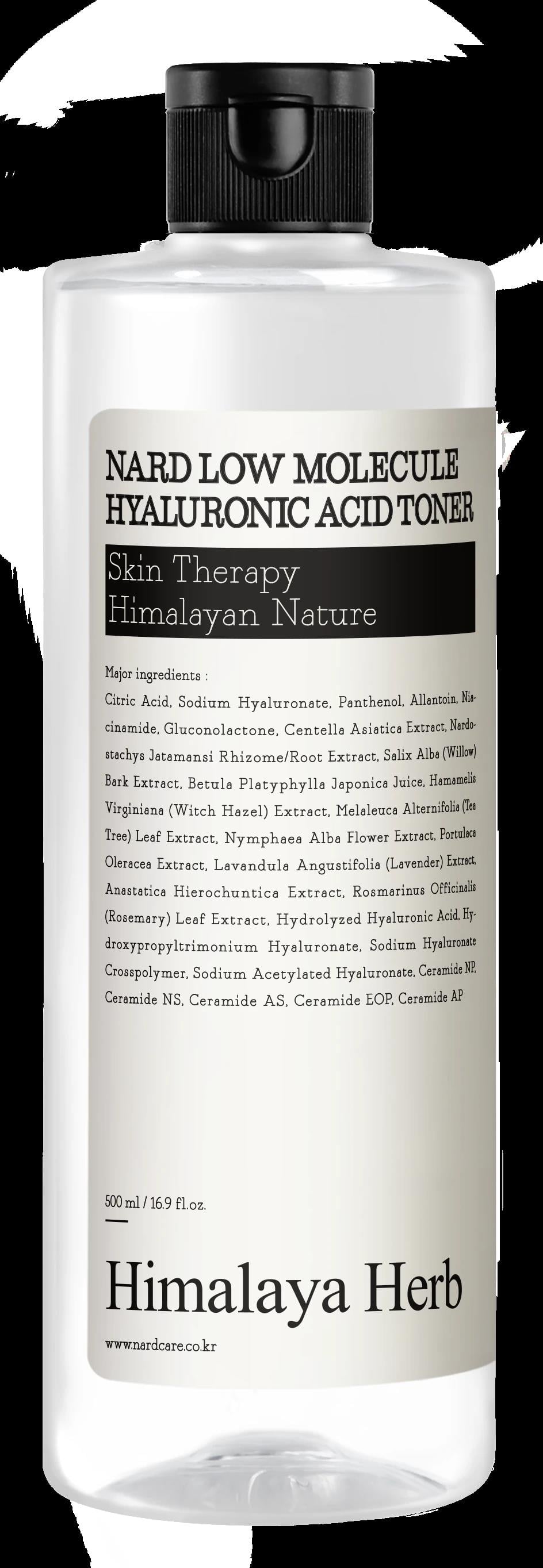 Nard Low Molecule Hyaluronic Acid Toner - Düşük Moleküllü Hyaluronik Asit Tonik (500 ml x 2)