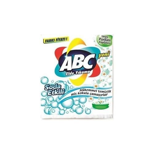 ABC Elde Yıkama Toz Deterjan Soda Etkili 600 Gr Yerli Üretim ile Derinlemesine Temizlik