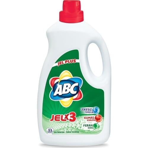ABC Jel Çamaşır Deterjanı Bahar Ferahlığı  2145 ml (33 Yıkama)