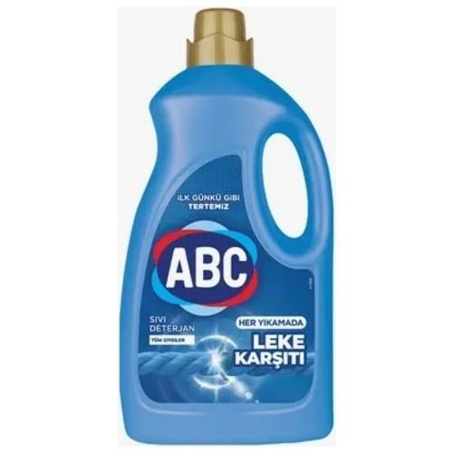 ABC Sıvı Çamaşır Deterjanı Leke Karşıtı 2,7 L Renkliler İçin Etkili Temizlik