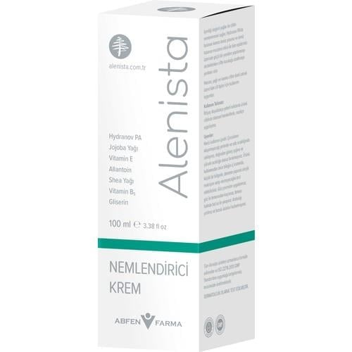 Abfen Farma Alenista E ve B5 Vitaminli, Jojoba Yağlı El ve Yüz Nemlendirici Krem 100 ml