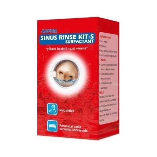 Abfen Sinus Rinse Kit Surfactant Burun Yıkama Kiti