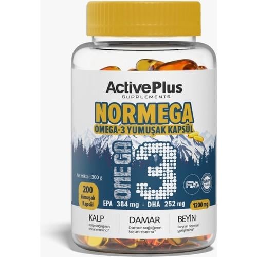 Active Plus Normega Omega--3 200 Kapsül
