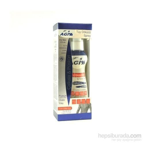 Agiss s Erkekler İçin Tüy Dökücü Sprey 175 Ml