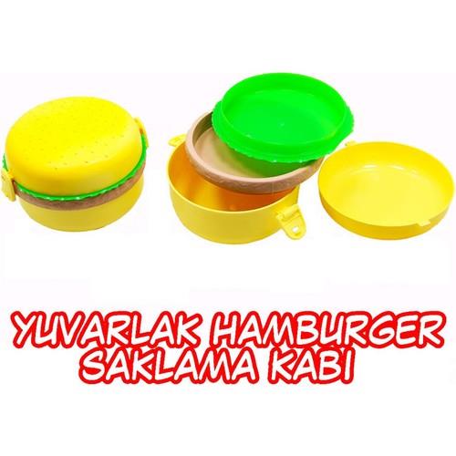 Akay Yuvarlak Hamburger Beslenme Kabı