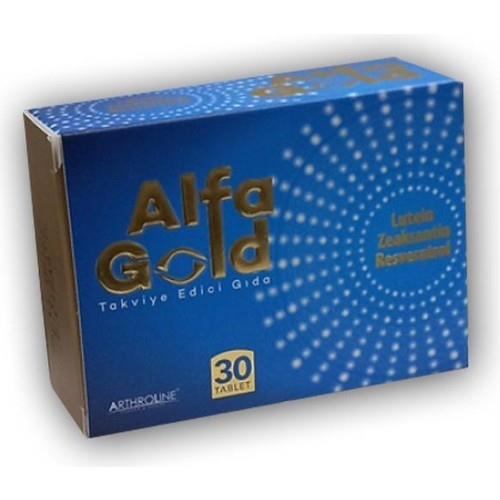 Alfa Gold Alfagold Lutein Zeaksantin Resveratrol Içerikli Takviye Edici Gıda 30 Tablet
