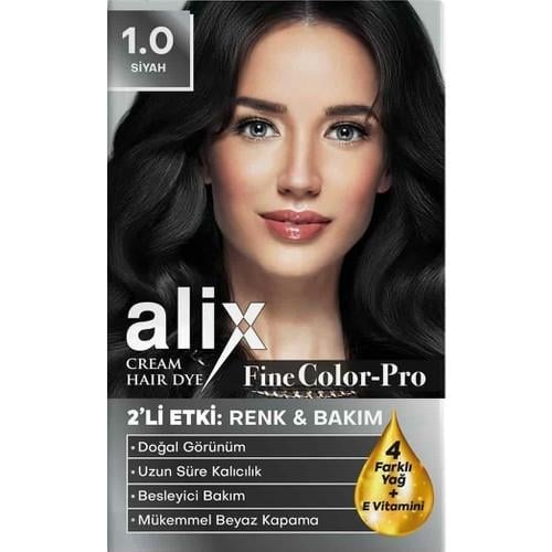 Alix Saç Boyası 1.0 Siyah 50 ml