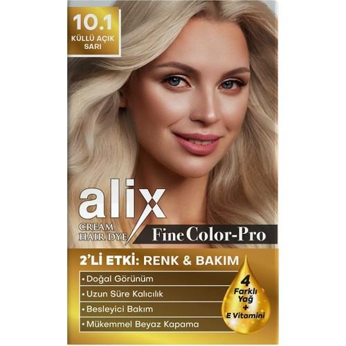 Alix Saç Boyası 10.1 Küllü Açık Sarı 50 ml