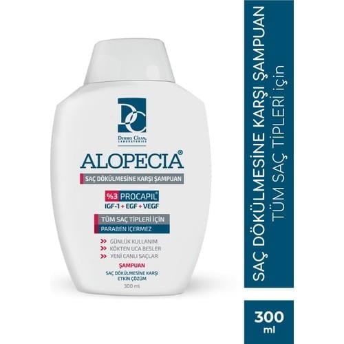 Alopecia Procapil ve IGF İçerikli Şampuan 300 ML