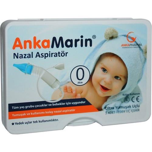 AnkaPharma SKT:02/2022 Ankamarin Nazal Aspiratör Yumuşak Uçlu