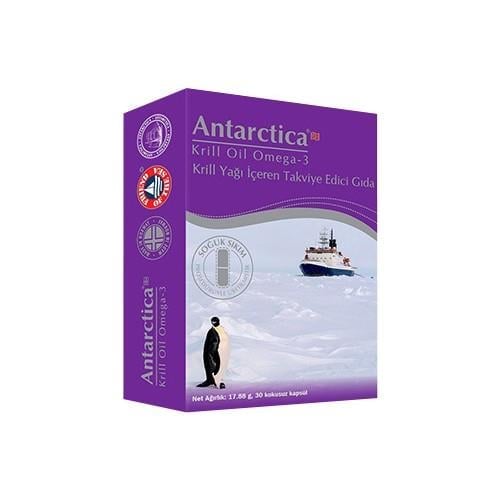 Antarctica Krill Oil Omega 30 Kapsül