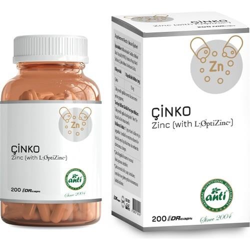 AntiQa Çinko 60 Kapsül