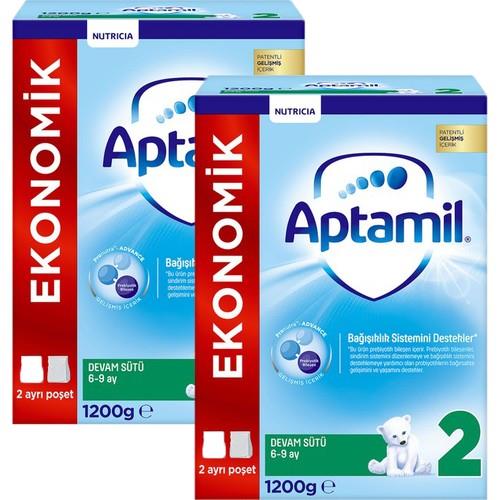 Aptamil 2 Devam Sütü 1200 gr - 2'li