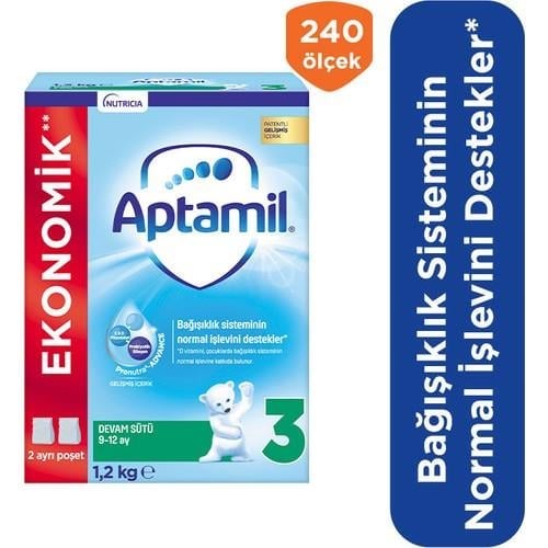 Aptamil 3 Devam Sütü 1200 Gr