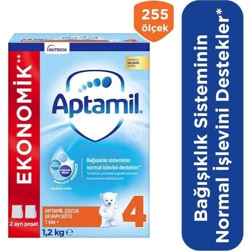 Aptamil 4 Çocuk Devam Sütü 1200 G 1 Yaş+
