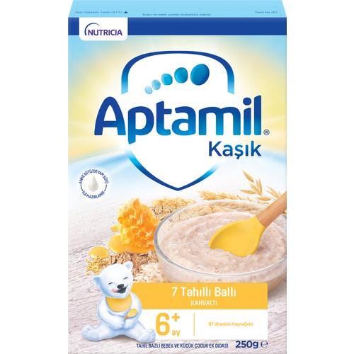 Aptamil 7 Tahıllı Ballı Tahıl Bazlı Kaşık Maması 250 g 6-36 Ay