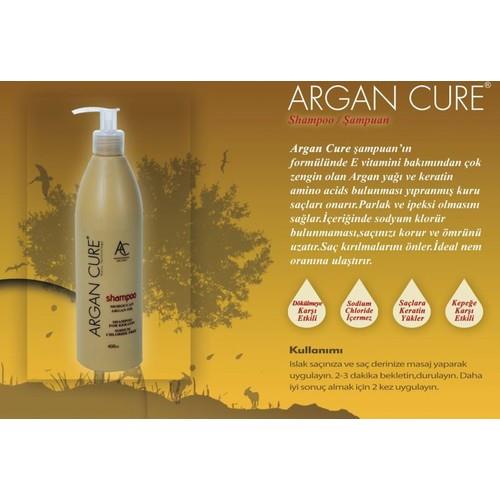 Argan Cure Shampoo 400 Ml Argan Yağlı Şampuan Sodyum İçermez